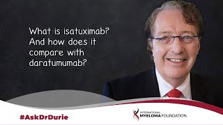 What is isatuximab And how does it compare with daratumumab [upl. by Eilime]