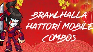 Brawlhalla mobile Hattori easy combos [upl. by Ancel]