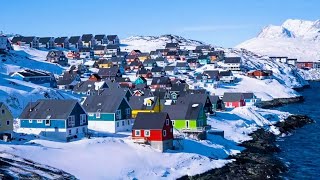 Greenland A large city covered in frozen ice [upl. by Balbinder426]