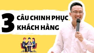 Thuyết phục Khách Hàng trong 3 Câu  Kỹ năng Bán Hàng  Vũ Minh Trường [upl. by Inami]