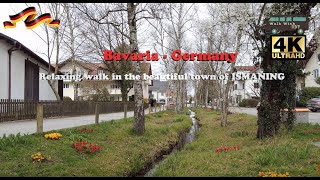 4K Relaxing walk in the beautiful town of ISMANING😍 [upl. by Lyndell]