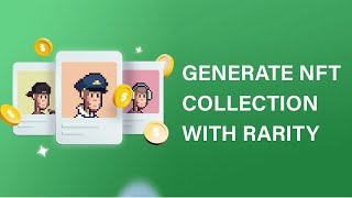 Generate NFT Collection With Rarity  Genftycom Free NFT Generator [upl. by Otit952]