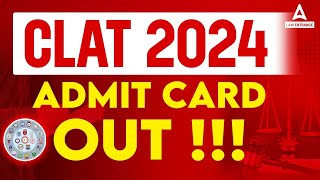 CLAT 2024 Admit Card Released 😱  Step by Step Process to Download CLAT Admit Card [upl. by Bassett]