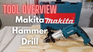 Tool Overview Makita Hammer Drill HP2050 [upl. by Hetty]