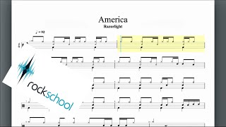 America Rockschool Hot Rock Grade 3 Drums [upl. by Lustig]