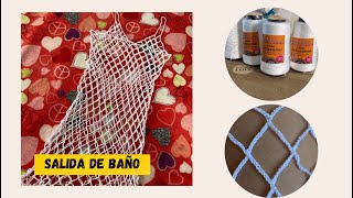 Salida de baño  FÁCIL Y RÁPIDO 🥰  Tejidos a crochet 🧶 [upl. by Deragon]