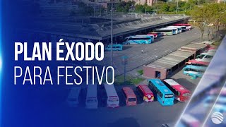 Todo listo para el plan éxodo en Bogotá este puente festivo [upl. by Treacy225]