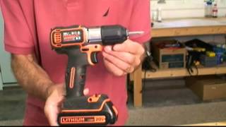 BlackDecker 20V Cordless Drill Driver Review [upl. by Weight641]