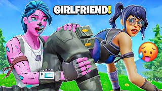 MY THIRSTY GIRLFRIEND LET ME TOUCH HER  😍 Fortnite [upl. by Neraj]