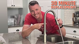 How to Replace a Kitchen Faucet in 30 Minutes [upl. by Beka113]