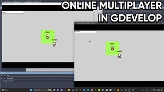 online multiplayer in gdevelop showcase [upl. by Aneek]