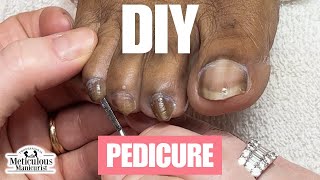 Beginner Friendly Pedicure at Home [upl. by Celene674]