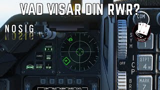 Vad visar RWRen i F16C  DCS World  NOSIG  42nd [upl. by East]