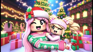 Roblox Christmas Fun Roleplays with Titi amp Goldie Family [upl. by Skip938]