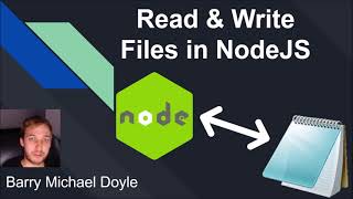 How to READ and WRITE Files in NodeJS [upl. by Adaran672]