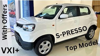 New SPresso VXI Top model  Full Review and all features spresso2024 suzukimodel suzuki yt [upl. by Jimmy]