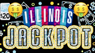 🤑 Win ✈️ ILLINOIS 2 Million Jackpot ✈️ 20 Lottery Ticket Scratchers 🤑 [upl. by Ruffi841]