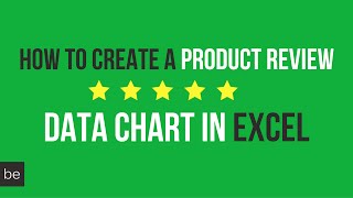 How to Create a Product Review Data Chart in Excel [upl. by Ahsinrev51]