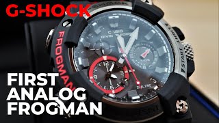 The First Analog Frogman from G Shock amp its beautiful  GWFA1000 [upl. by Yenttihw69]