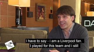 FERNANDO MORIENTES quotI wanted to see Liverpool in the Final not Barcelonaquot [upl. by Netsrejk]