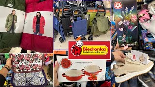 BIEDRONKA❗️ZESTAW GARNKÓW HIT 🤩 TECE PUSZKI 🤩 TORBY NA 🛍️ TANIE PŁASZCZE DAMSKIE i DRESY❗️KWIATY❗️ [upl. by Natsyrk]