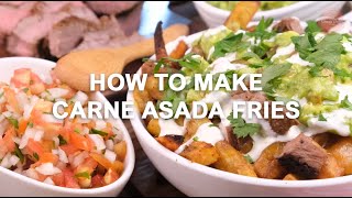 Carne Asada Fries recipe  How To make Carne Asada Fries  Classic Bakes [upl. by Odnalor693]