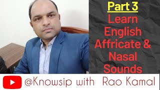 Affricates and Nasal Sounds in English [upl. by Ivor]