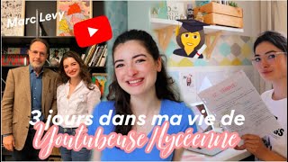 72H DANS MA VIE DE YOUTUBEUSE LYCÉENNE  jinterview MARC LEVY [upl. by Dnalro]