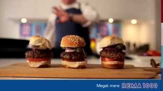 Sliders – med denne nemme sliders opskrift kan du lave en lækker klassisk sliders burger  REMA 1000 [upl. by Leff]