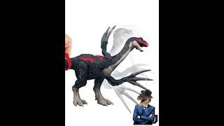 Jurassic World Rebirth Nuevos Rugidores Therizinosaurus Kentrosaurus y Pteranodon [upl. by Coleman]