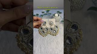 Meesho finds earrings under 180 unboxing meeshoearrings meesho jewellery youtubeshorts shorts [upl. by Nylyahs960]