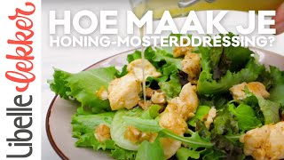 Hoe maak je honingmosterddressing [upl. by Amabelle]