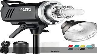 Godox MS300 Compact Studio Flash 300W 24G Wireless Monolight with 150W Modeling LampOutstanding P [upl. by Reckford14]