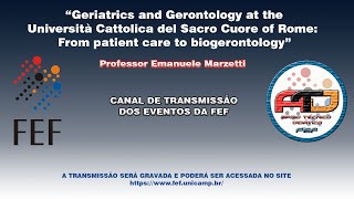 Palestra Geriatrics and Gerontology From patient care to biogerontology [upl. by Garson]