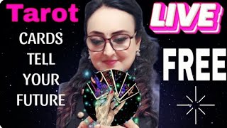 FREE TAROT CARD READINGS  ANGELIC READER  LIVE [upl. by Ehudd]