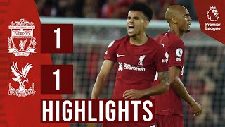 HIGHLIGHTS Liverpool 11 Crystal Palace  Luis Diaz scores a screamer for tenman Reds [upl. by Omland]