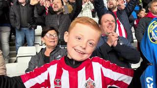 Football Mad Charlie Vlog at Sunderland Vs Middlesbrough  Wear Tees Derby The Stadium of Light 2024 [upl. by Cerellia]