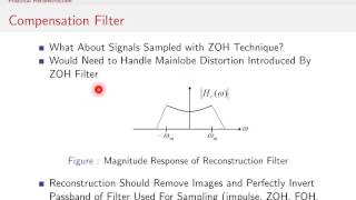 Sampling Signals 1213  Practical Reconstruction [upl. by Ecnadnac]