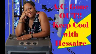 Hessaire Evaporative Cooler  LongTerm User Review Model MC37V [upl. by Ivon]