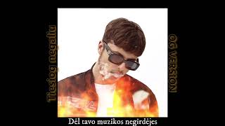 OG Version  Tiesiog negaliu Lyrics video [upl. by Brett]