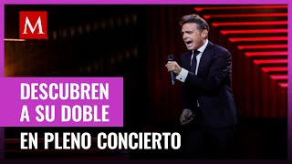 Descubren a doble de Luis Miguel en pleno concierto [upl. by Aita]