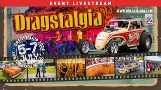 Dragstalgia 2024  Saturday dragracing [upl. by Aicatsue410]