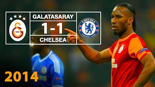 Galatasaray Maç Özetleri  2013  2014 Şampiyonlar Ligi  Galatasaray 11 Chelsea [upl. by Latisha]