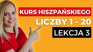 Liczby po hiszpańsku Jak zapytać o wiek  Język hiszpański dla początkujących  LEKCJA 3 [upl. by Erving]