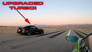 Modded Supra MKV owner thought his car was FASTER [upl. by Raffaj930]