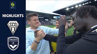 ANGERS SCO  FC GIRONDINS DE BORDEAUX 4  1  Highlights  SCO  GdB  20212022 [upl. by Drahser]