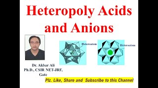 Heteropoly Acids Introduction Preparation Properties and Structure inorganicchemistry msc gate [upl. by Moulton82]