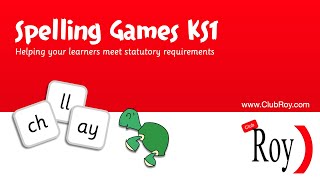 Spelling Games KS1  Age 5 to 7 [upl. by Alleynad]