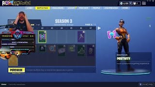 CDNThe3rd First Reaction To Fortnite V3 Patch [upl. by Rhoades442]