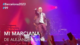 Alejandro Sanz  quotMi marcianaquot 99 LaGira2023 Barcelona [upl. by Beau]